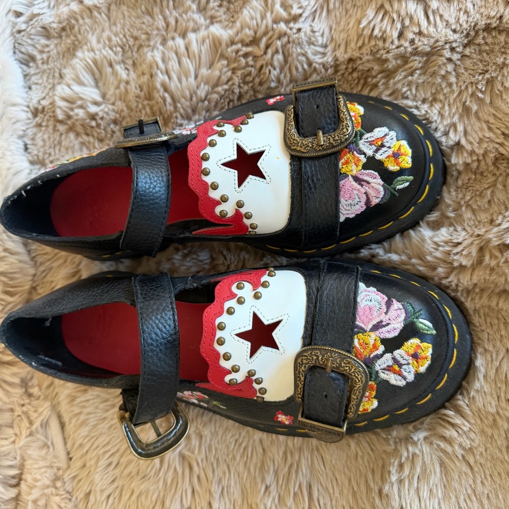 Dr. Martens 1461 Mukai Buckle Mary Jane RARE